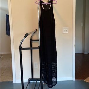 Black Razorback long dress size M
